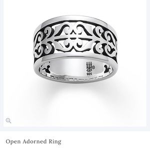 James Avery Open Adorned Ring